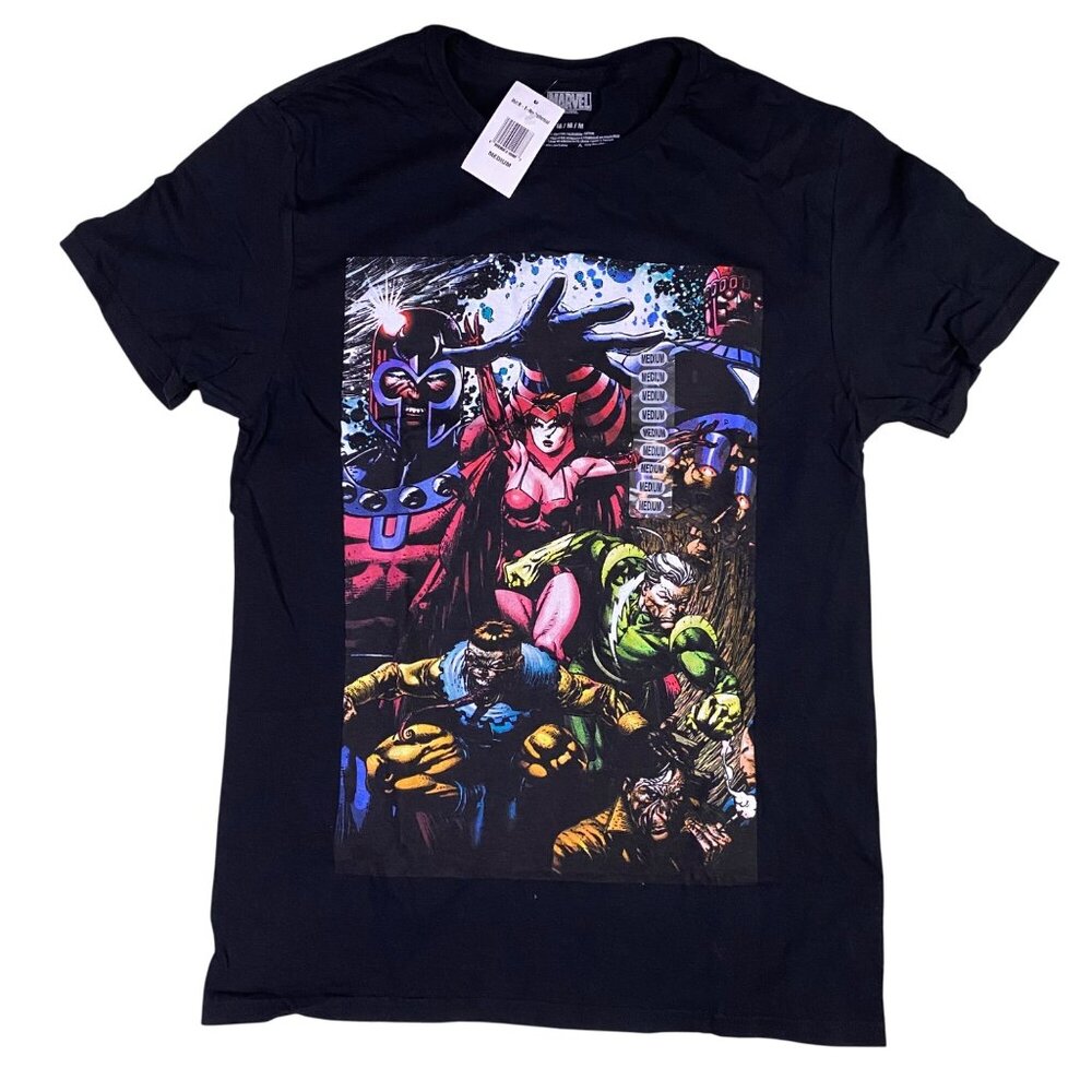 Marvel X-Men Brotherhood of Evil Mutants Graphic Tee T-Shirt Black Men's M